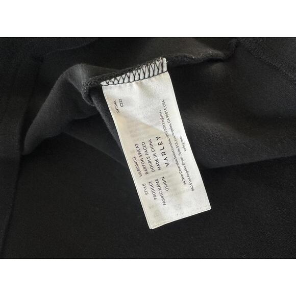 Varley Barton Turtleneck Sweatshirt Pullover In Black Cinch Waist Women’s Large - Picture 7 of 15